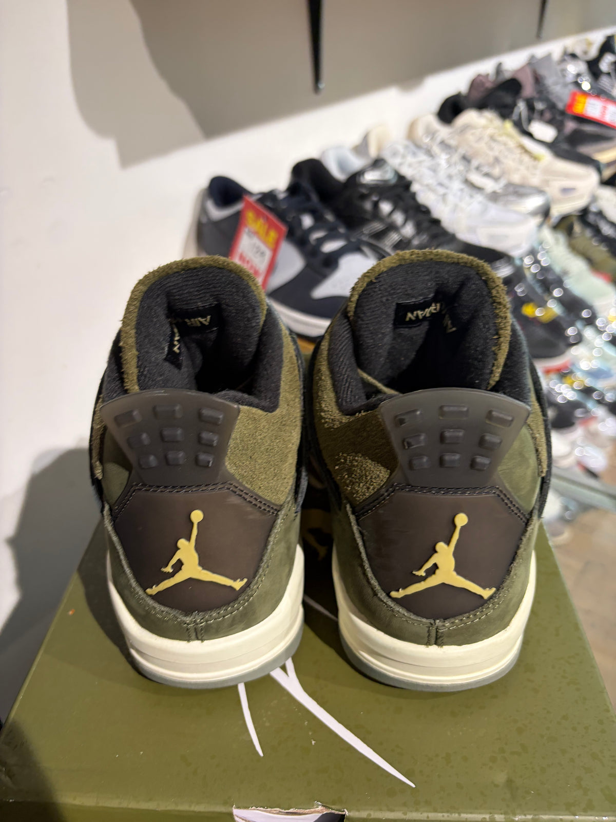 Jordan 4 Olive Craft UK 6.5 #219