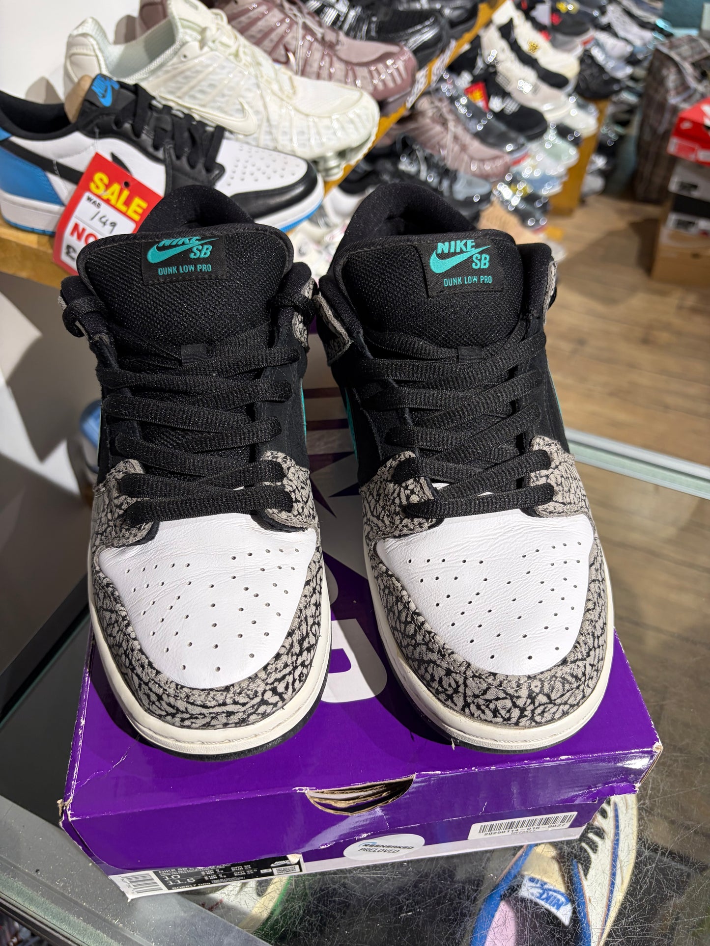 Nike SB Dunk Low Premium atmos Elephant UK 9 #4