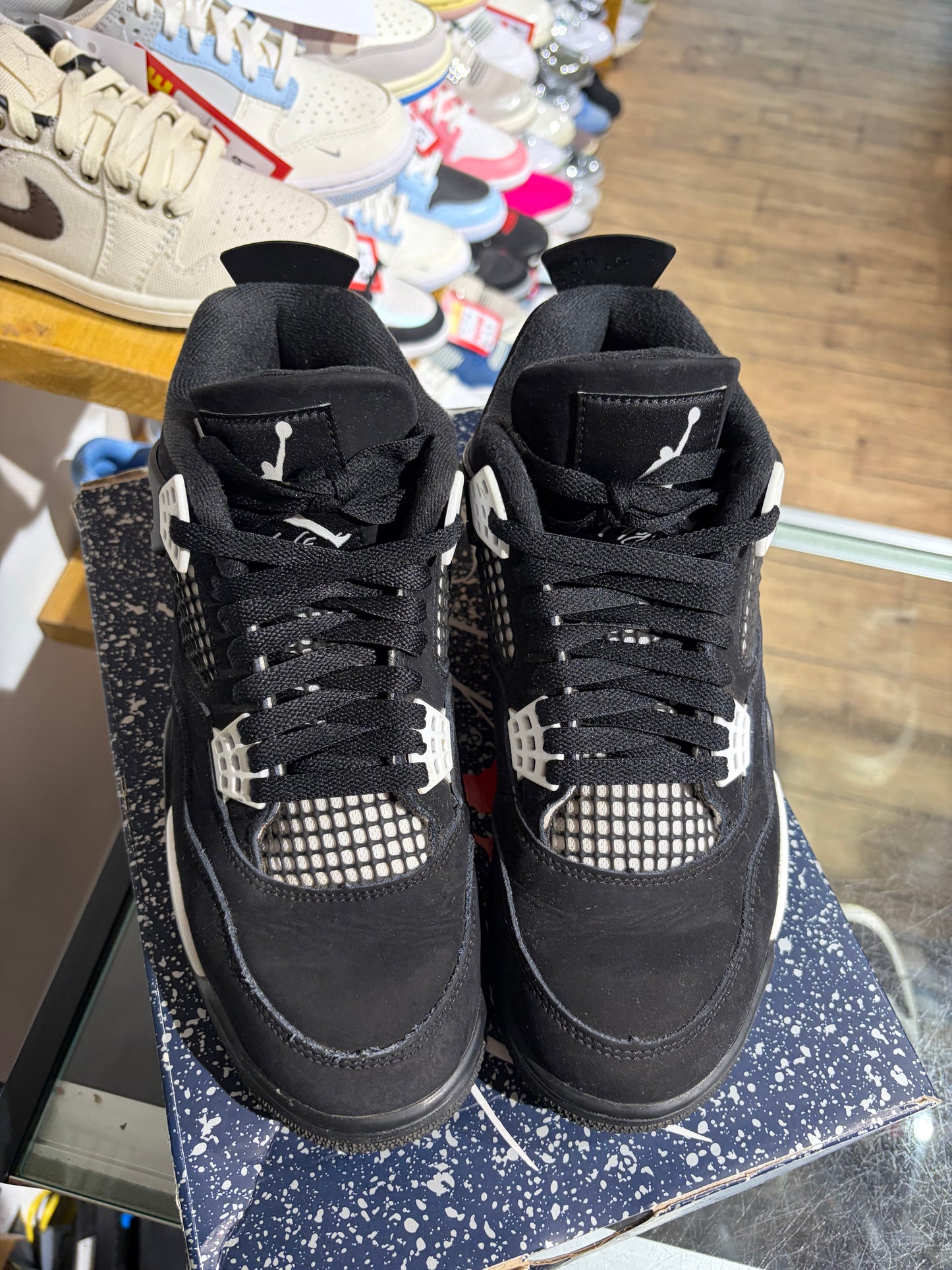 Air Jordan 4 White Thunder UK 7