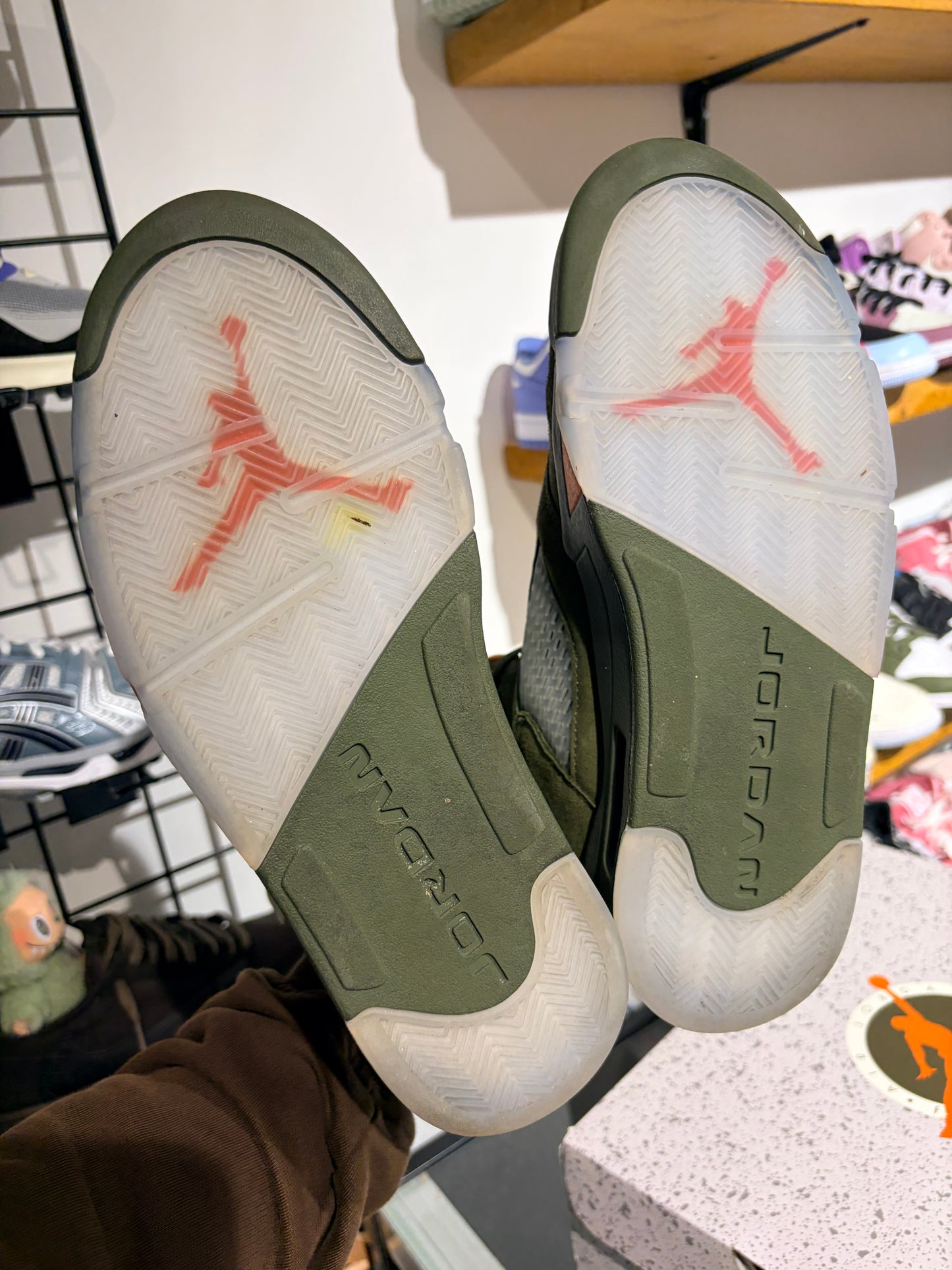 Air Jordan 5 Olive Craft UK 8.5