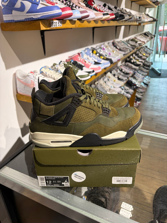 Air Jordan 4 Olive Craft UK 11