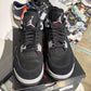 Jordan 4 Black Canvas UK 7.5 #29