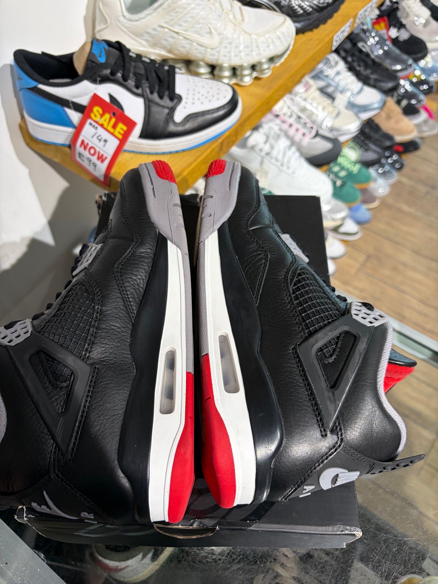 Jordan 4 Bred UK 6
