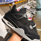 Jordan 4 Black Canvas UK 10.5
