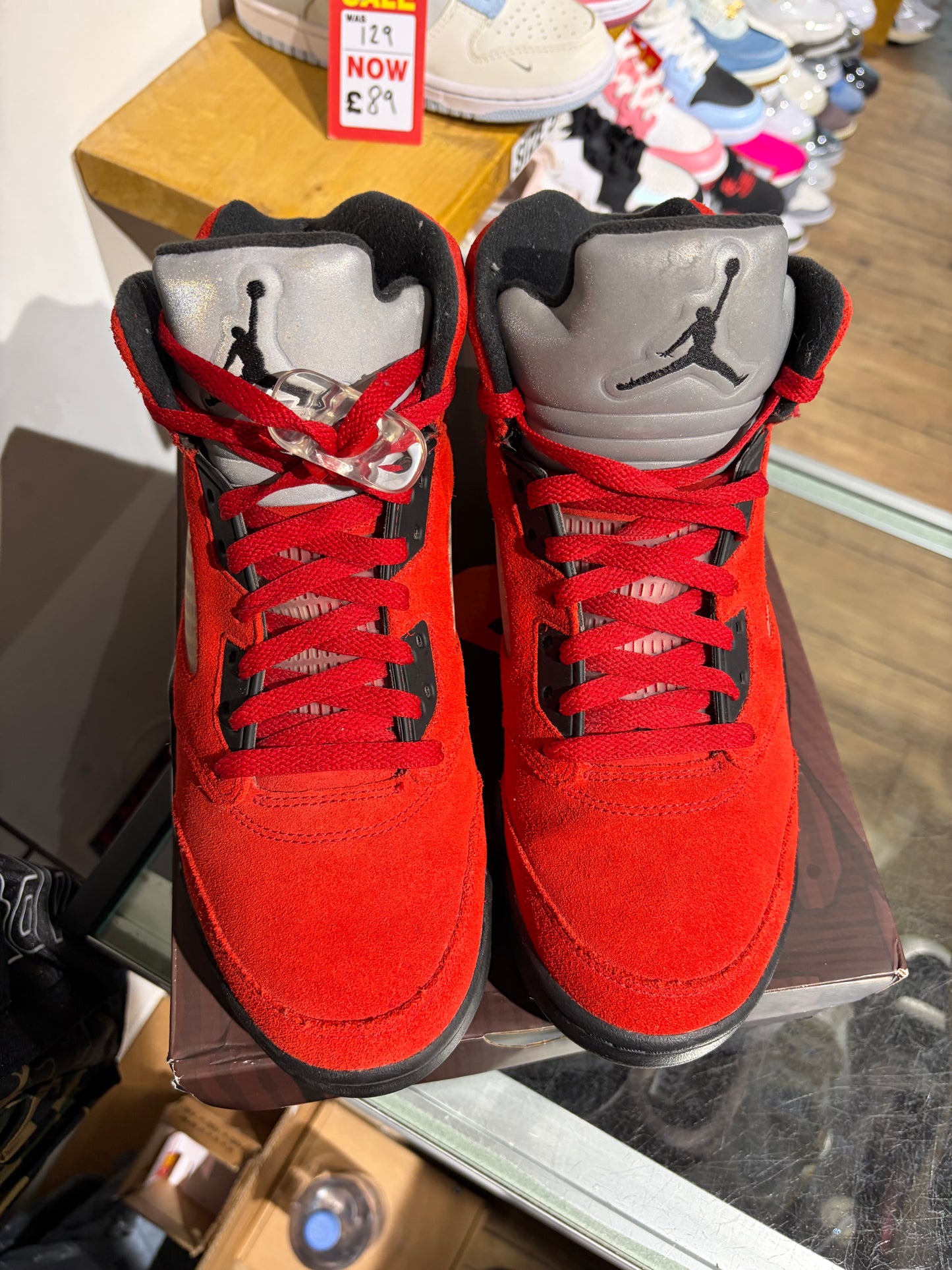 Jordan 5 Raging Bulls UK 9