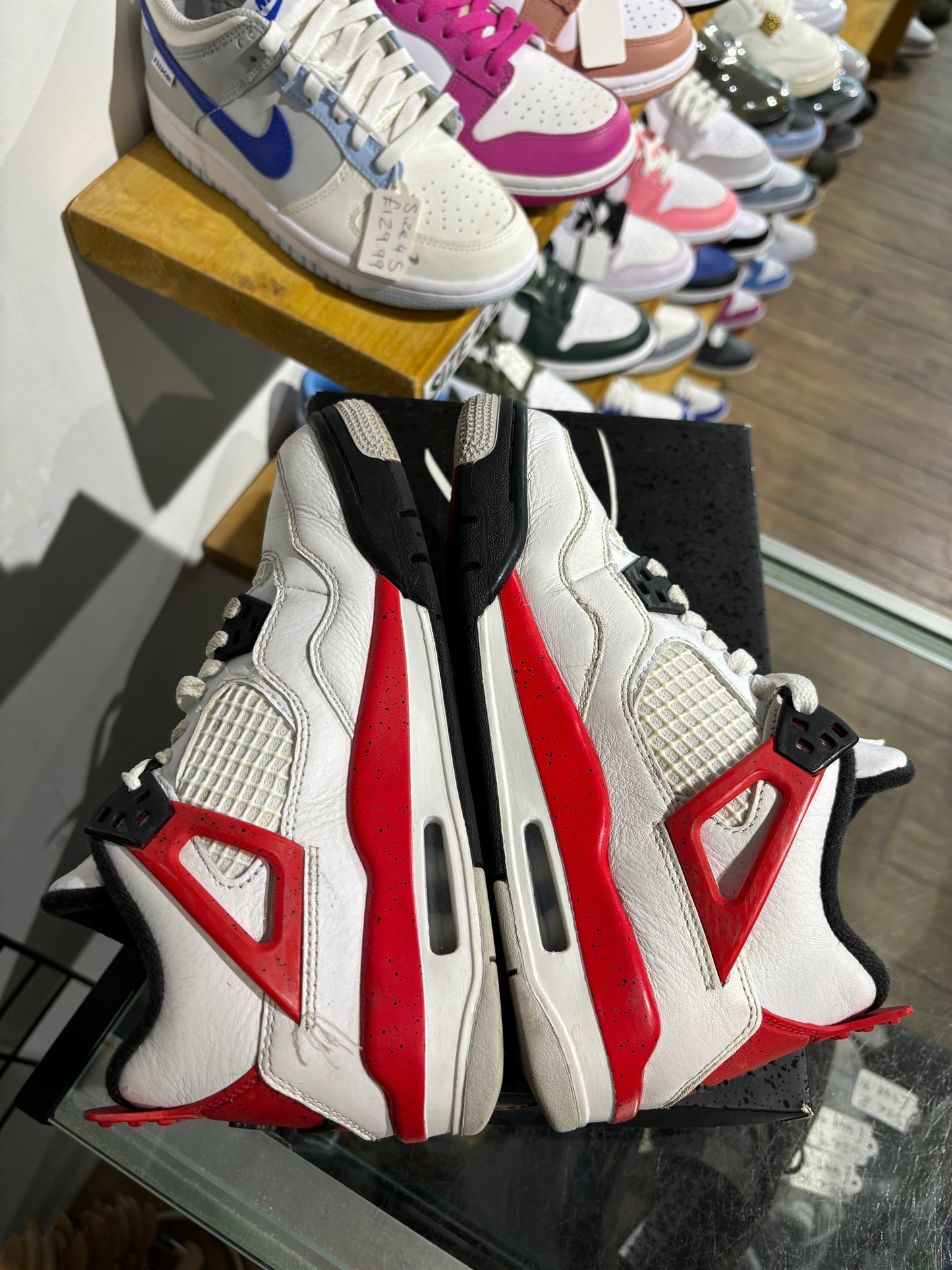 Jordan 4 Red Cement UK 3.5 (GS)