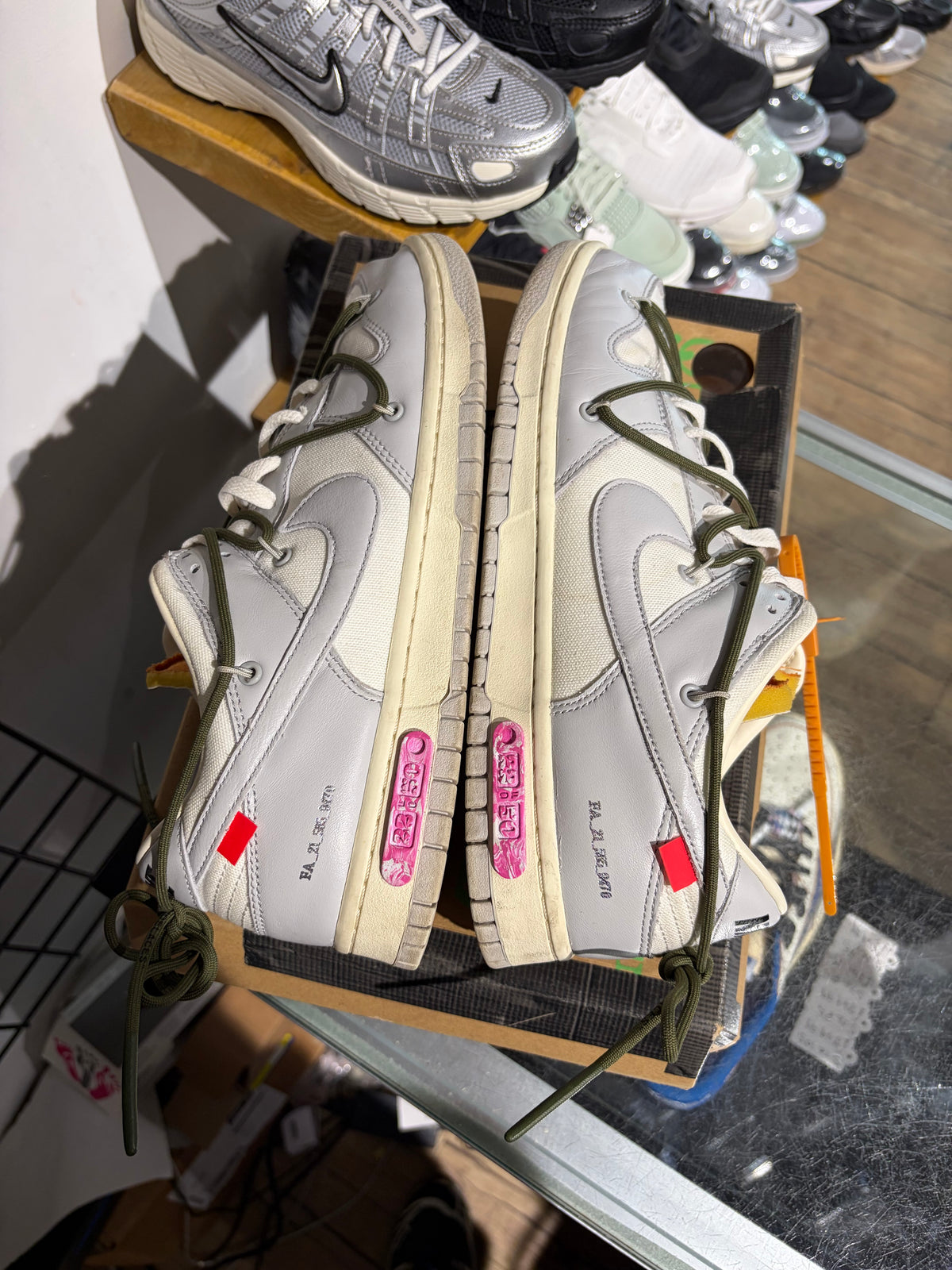 Nike OW Lot Dunk Lot 22 UK 9 #348