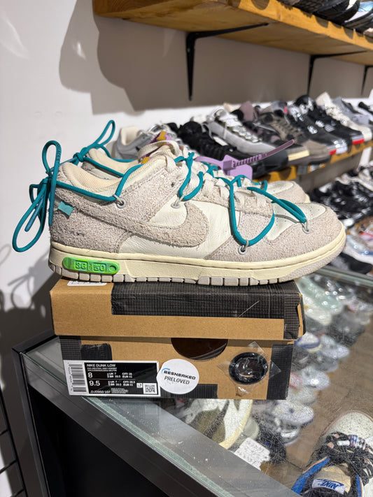 Nike x OW Lot Dunk Lot 36 UK 7 #328
