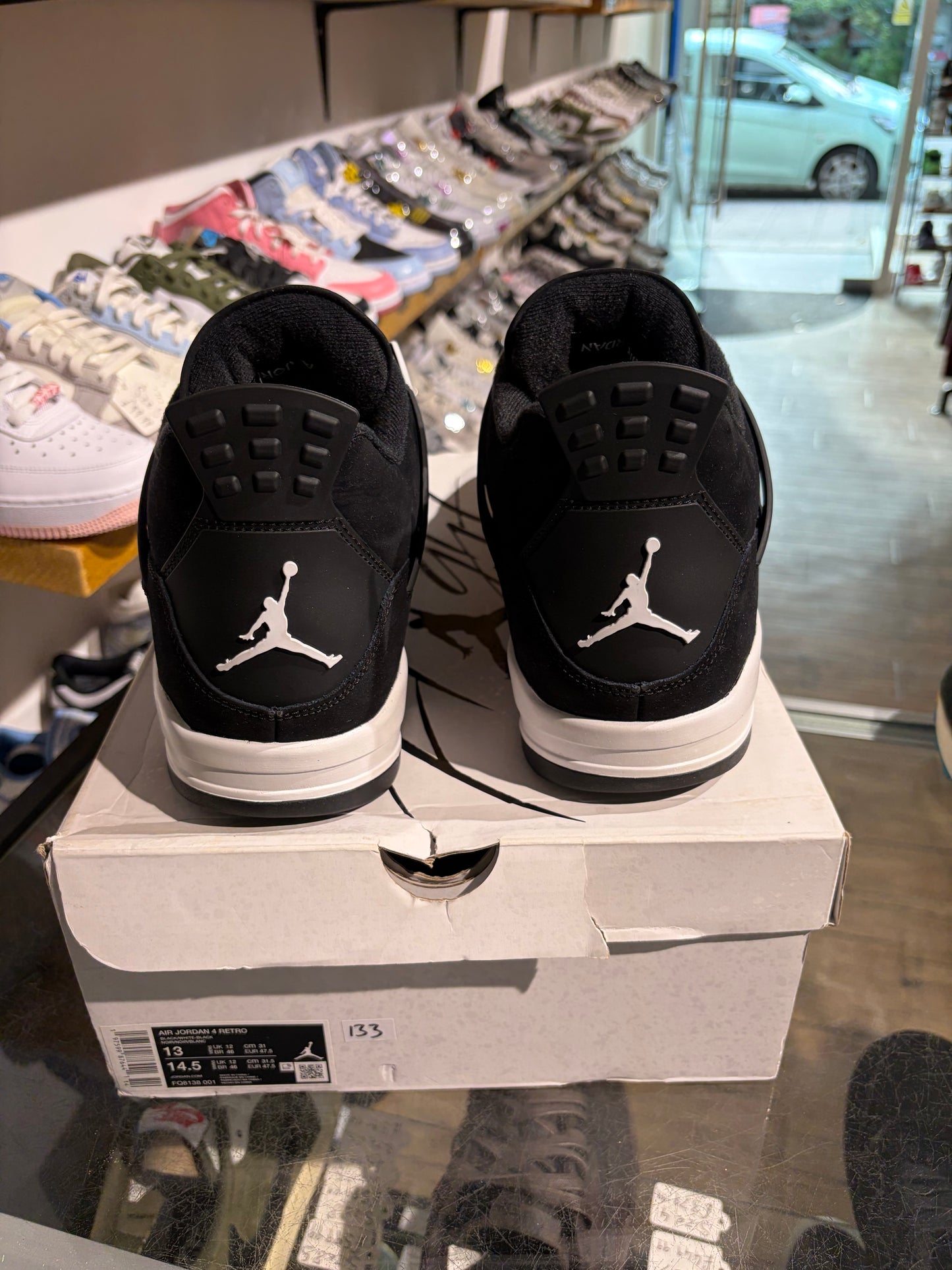 Air Jordan 4 White Thunder UK 12