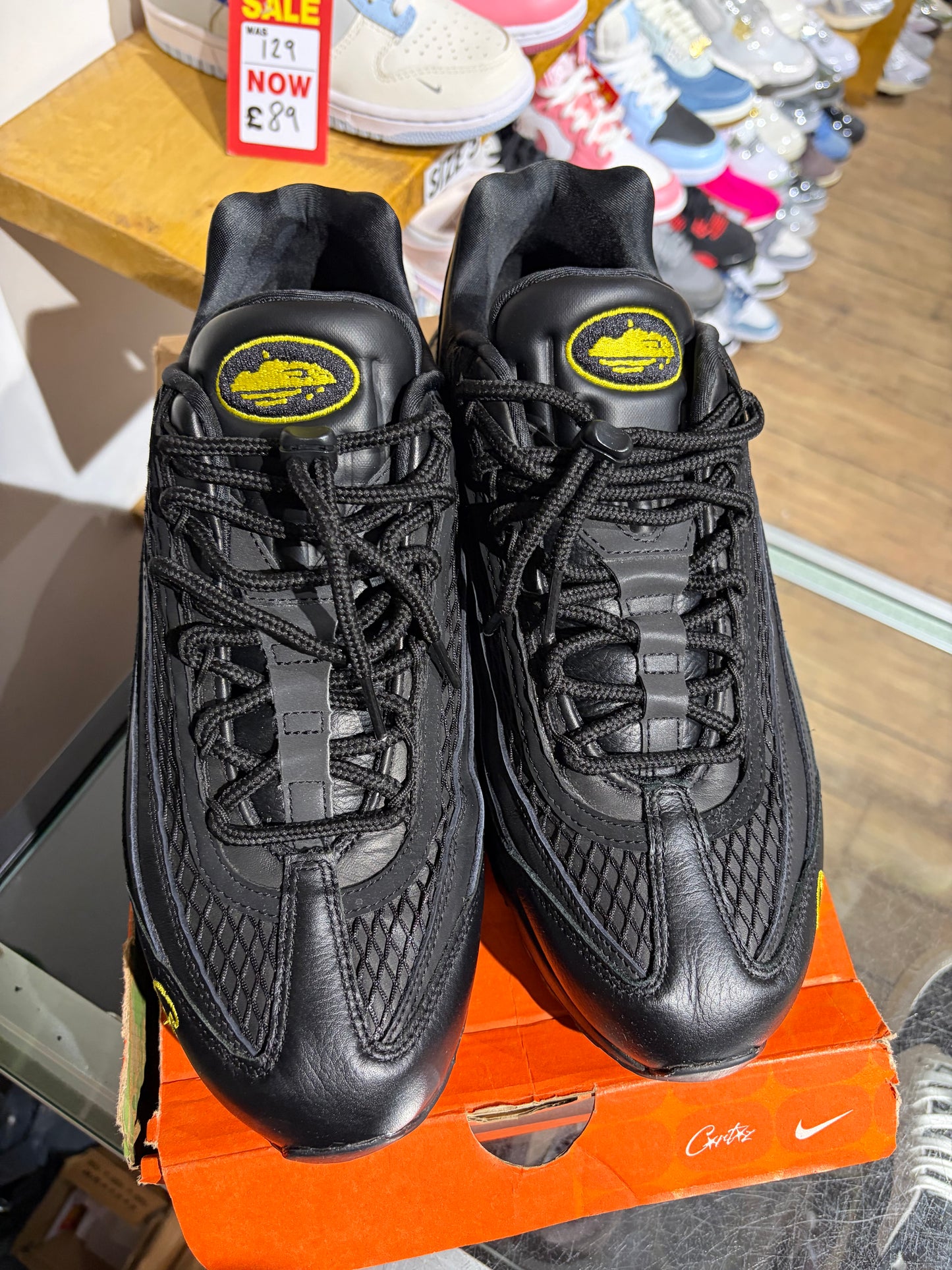 Nike Air Max 95 Corteiz Honey Black UK 11.5