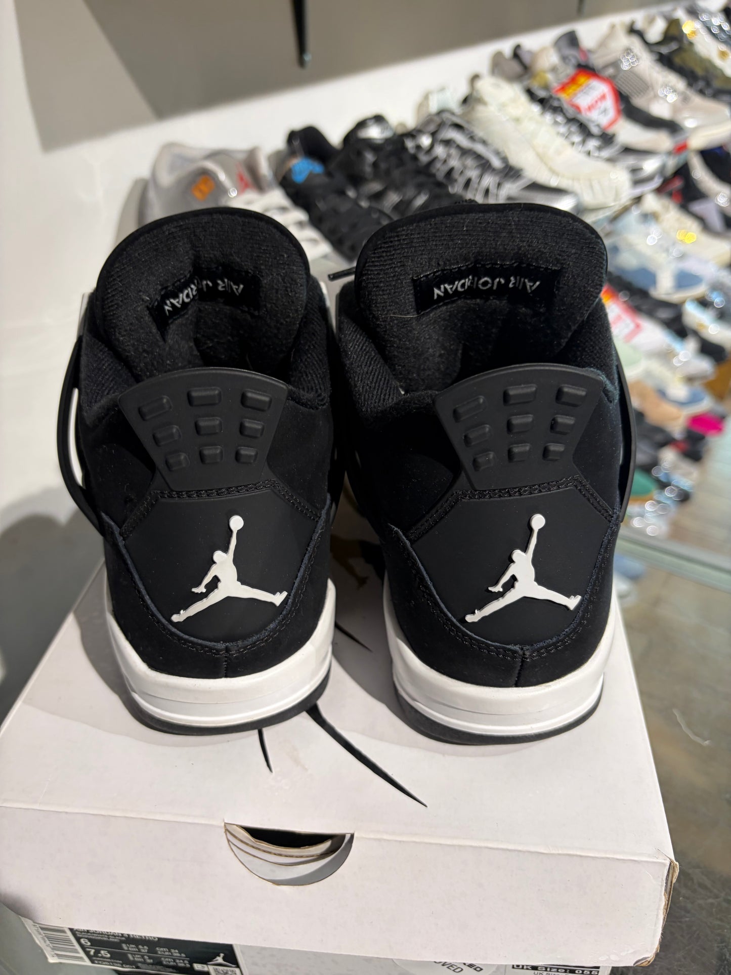 Jordan 4 White Thunder UK 6