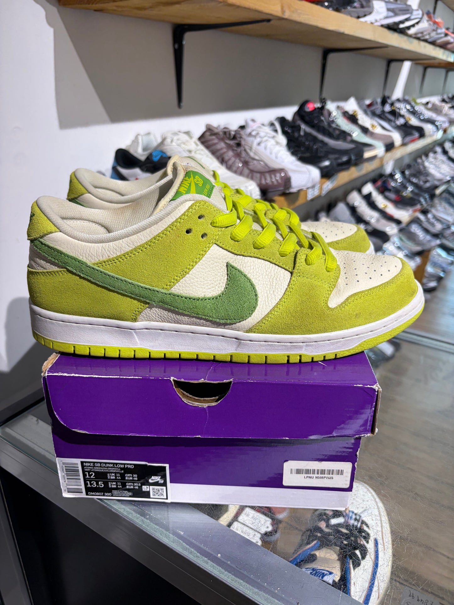 SB Dunk Low Sour Apple UK 11