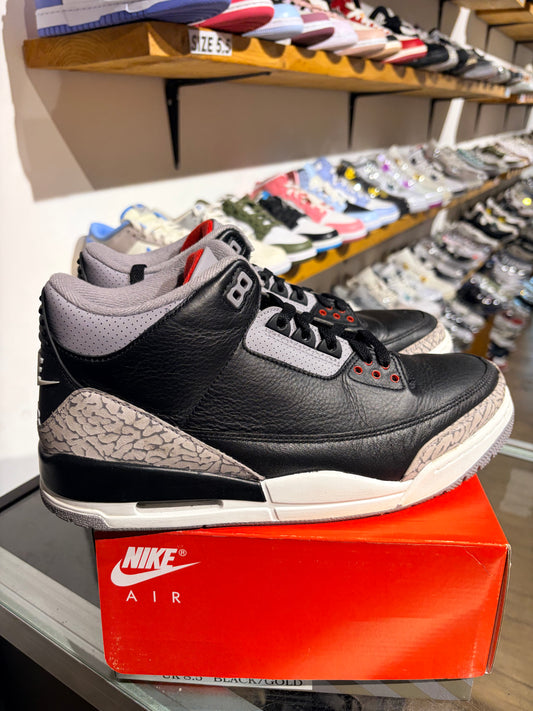 Jordan 3 Black Cement UK 10