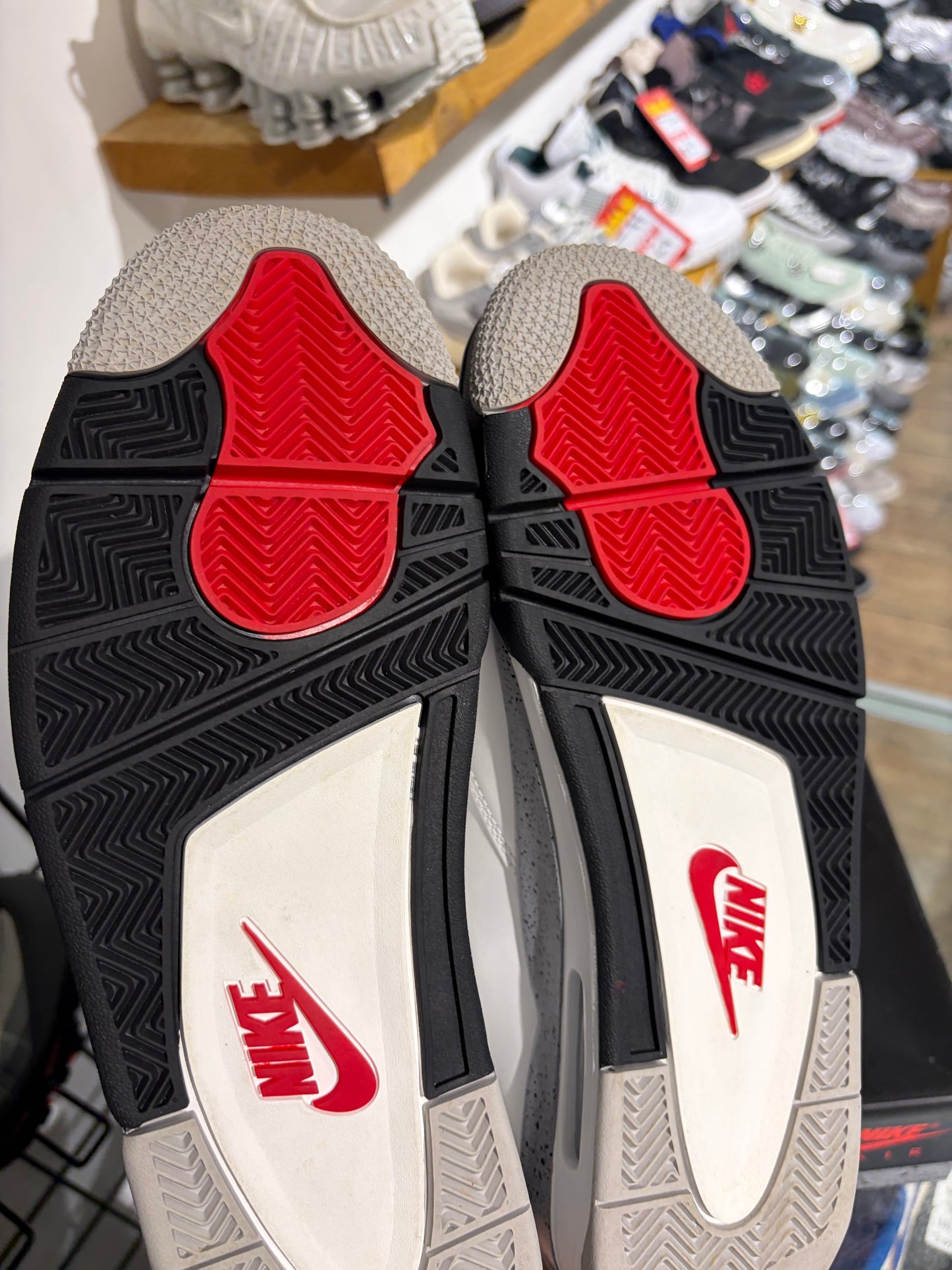 Jordan 4 White Cement UK 9.5 #229