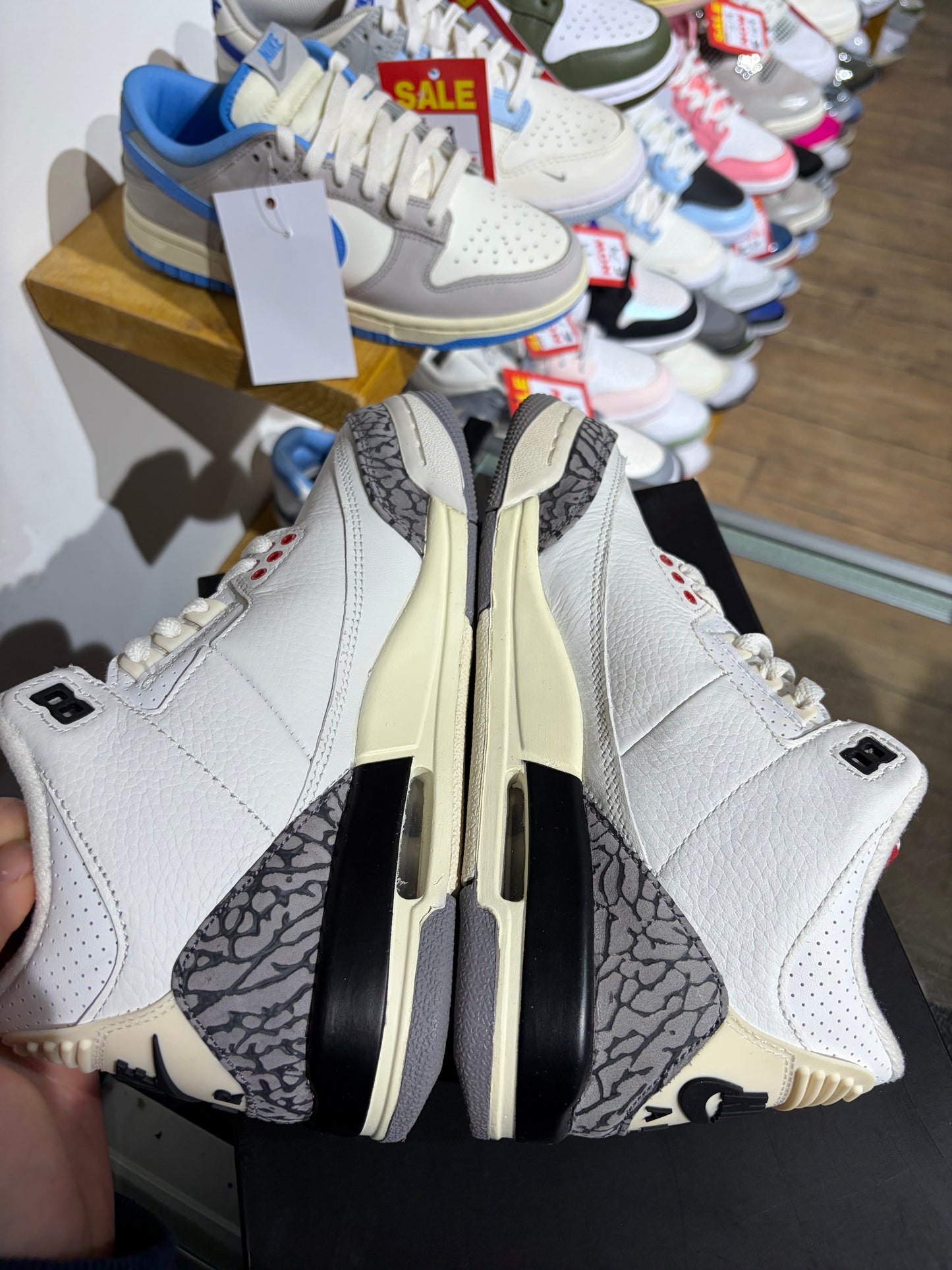 Air Jordan 3 White Cement Reimagined GS UK 4.5