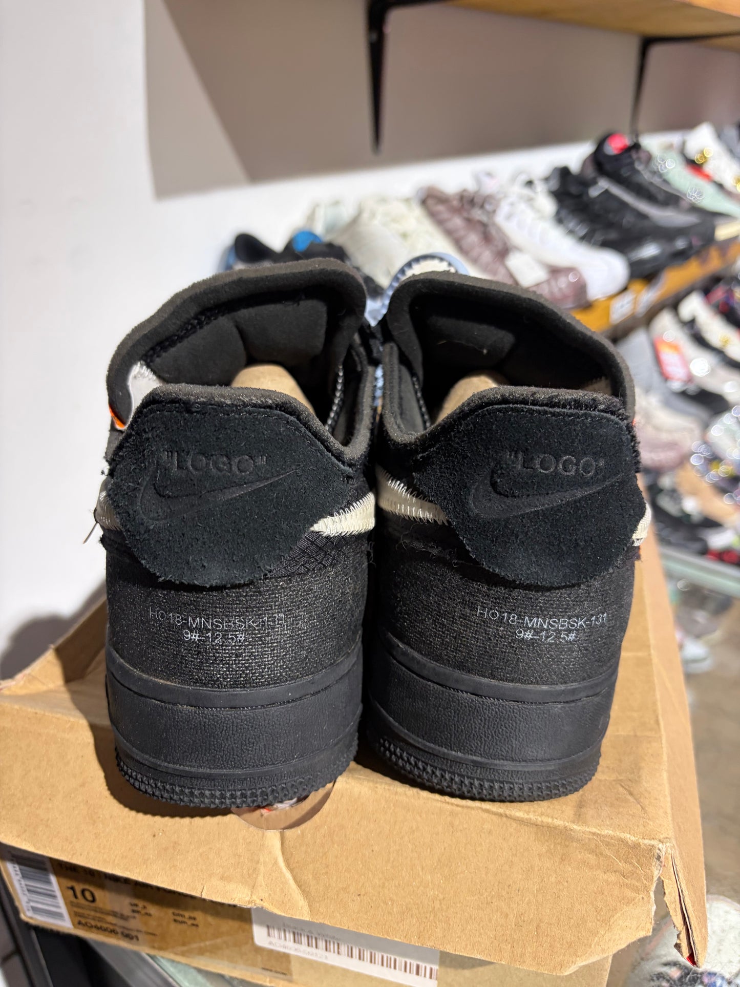Nike AF1 x OW Black UK 9 #53