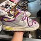 Off White Nike Dunk Low Lot 24 UK 8