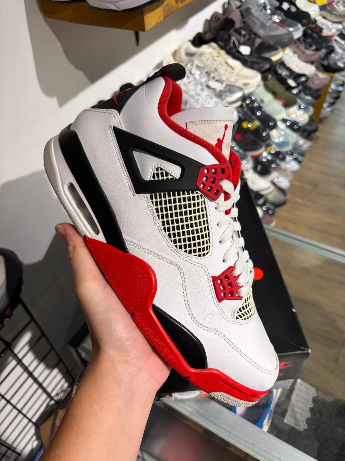 Jordan 4 Fire Red UK 11.5 #203