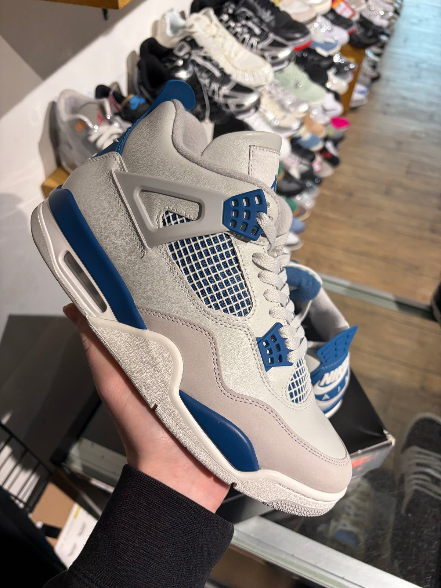 Jordan 4 Military Blue UK 9