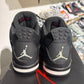 Jordan 4 Black Canvas UK 7 #224