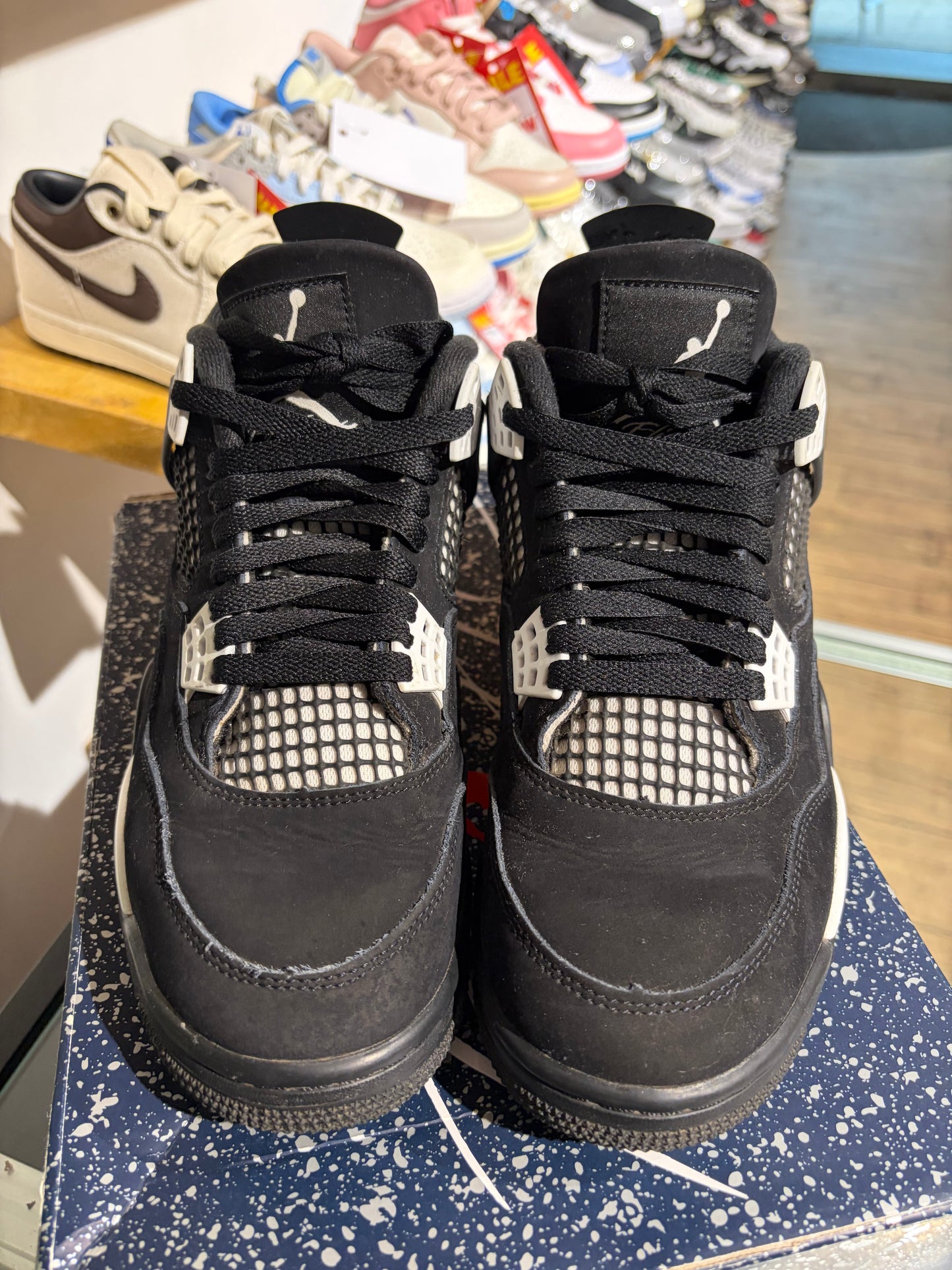 Air Jordan 4 White Thunder UK 7