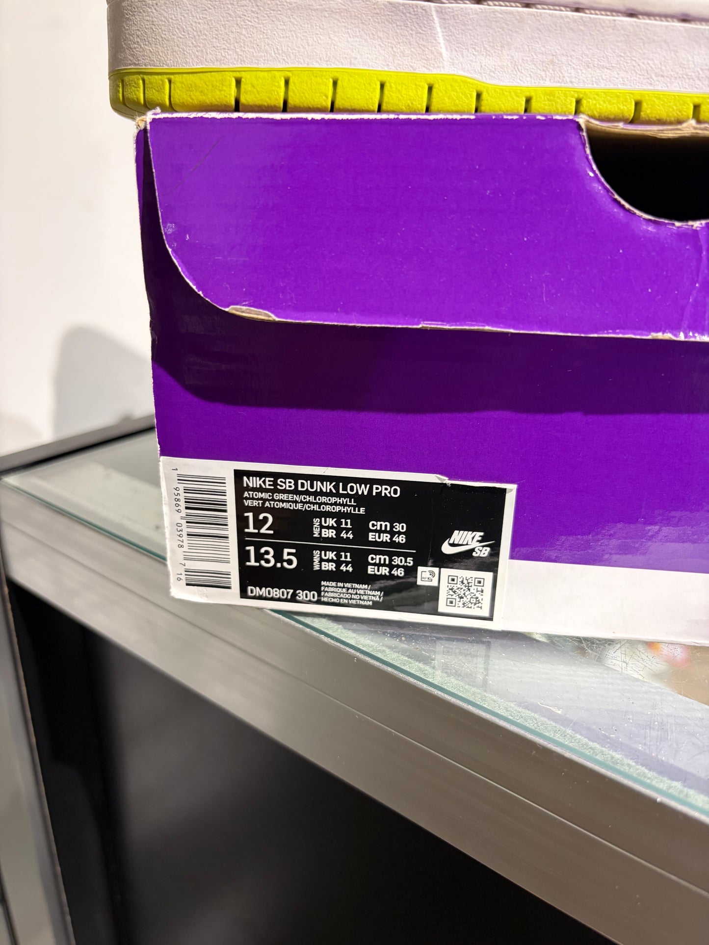 SB Dunk Low Sour Apple UK 11