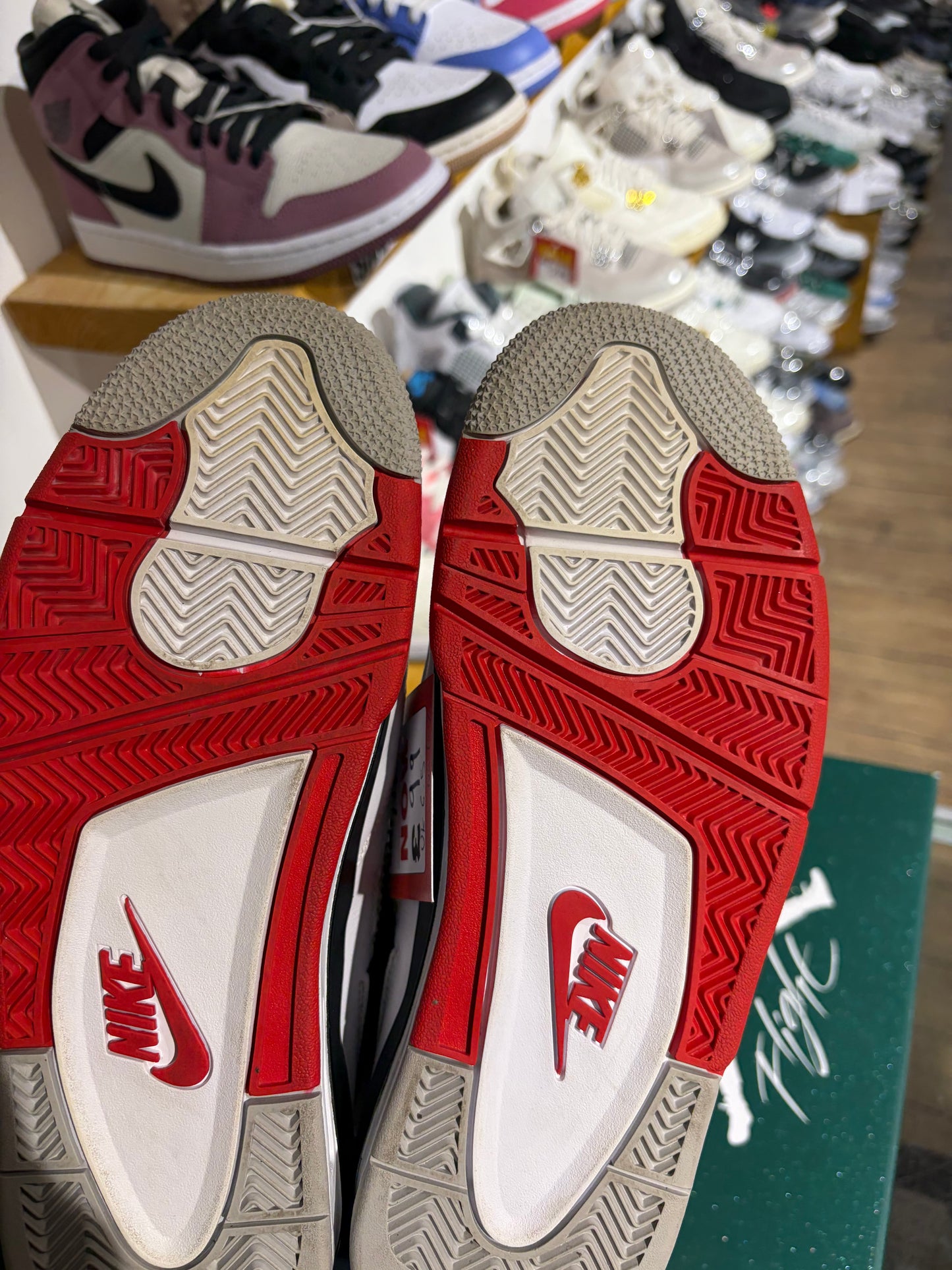 J4 Fire Red UK 6.5