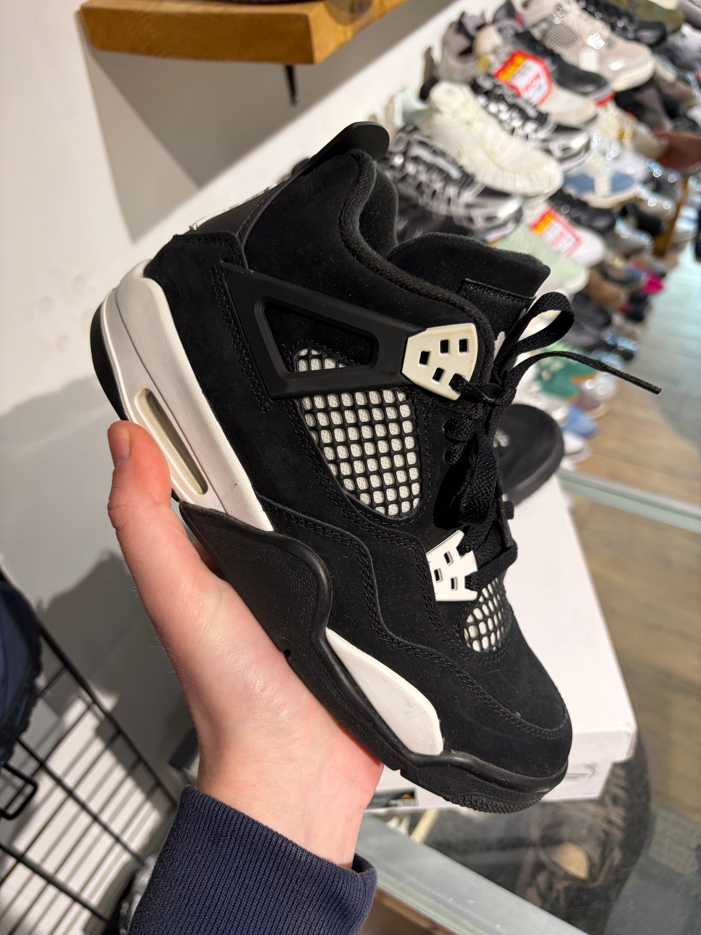 Jordan 4 White Thunder UK 6