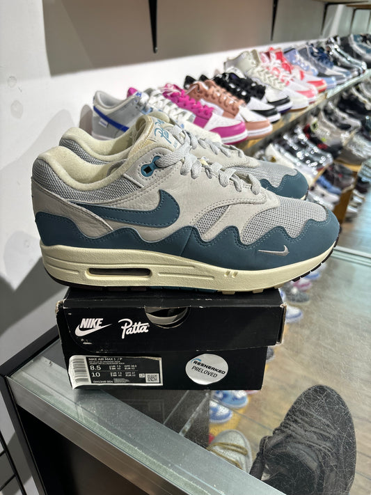 Air Max 1 Patta Aqua UK 7.5