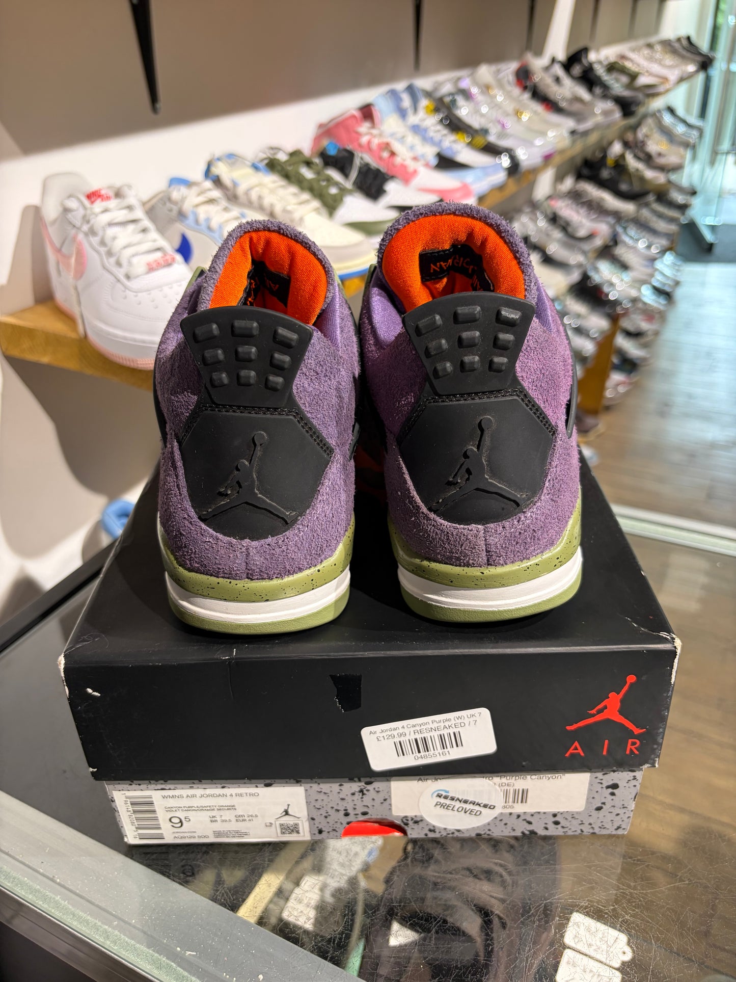 Air Jordan 4 Canyon Purple (W) UK 7