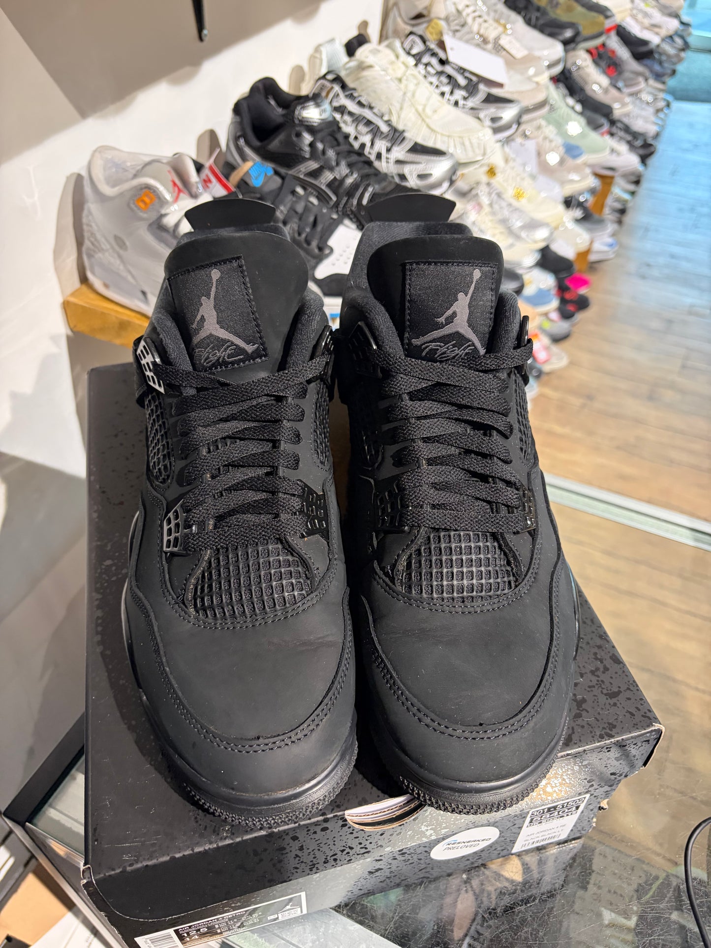 Jordan 4 Black Cat UK 11.5