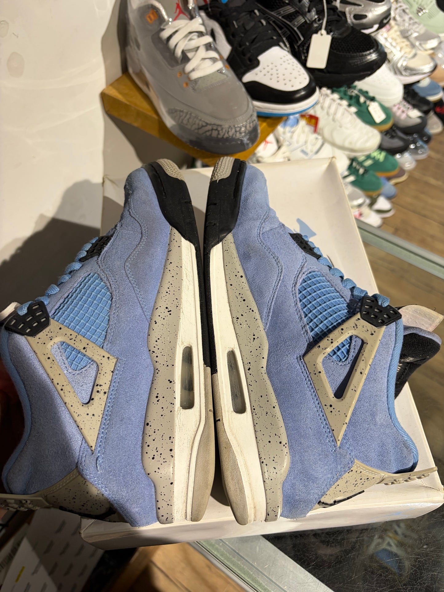 Jordan 4 University Blue UK 8.5