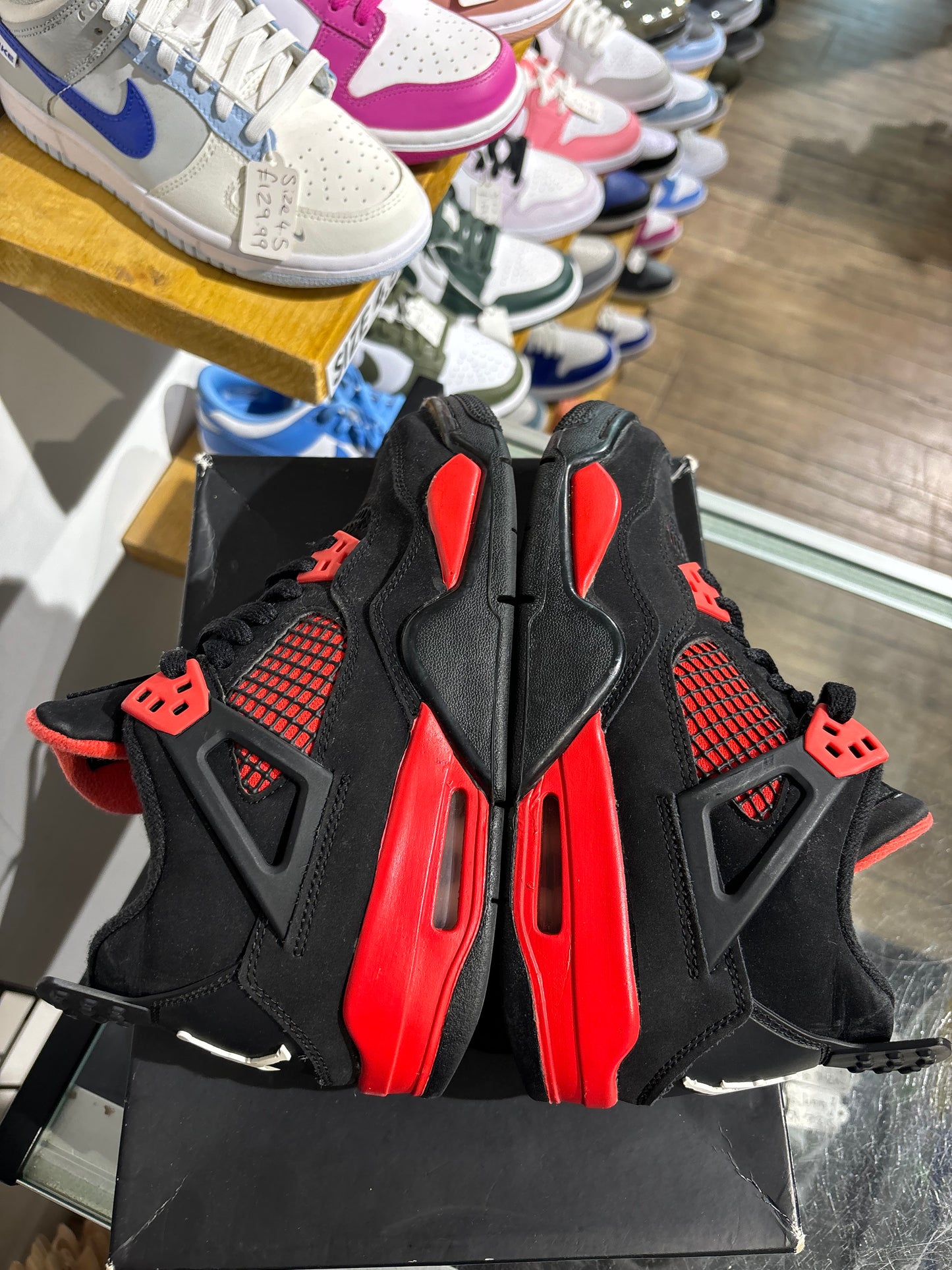 Jordan 4 Red Thunder UK 4 (GS)