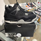 Jordan 4 Black Canvas UK 7 #224
