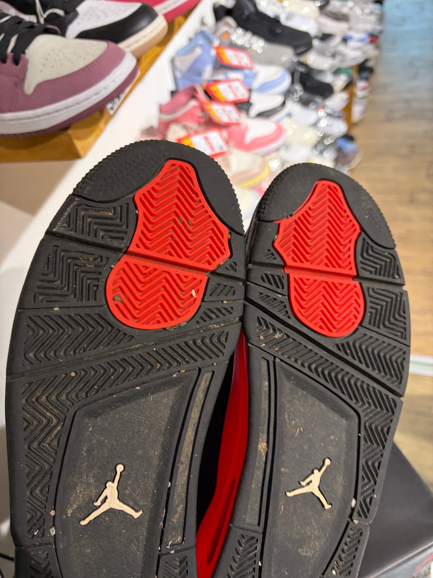 Air Jordan 4 Red Thunder UK 8.5