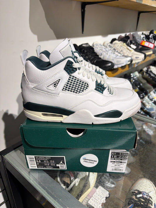 Jordan 4 Oxidised Green UK 5 #216