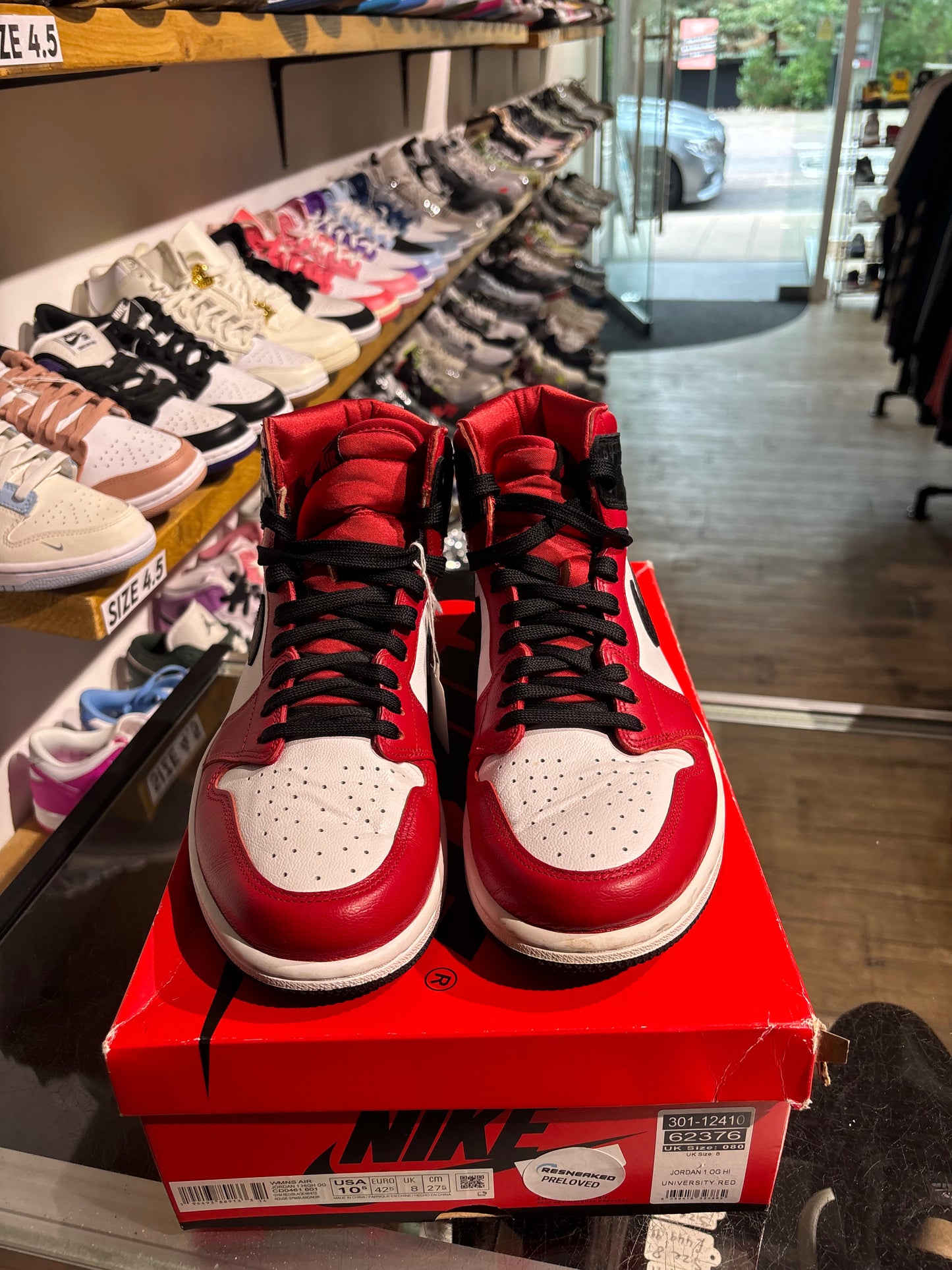 Nike Air Jordan 1 High Snakeskin (W) UK 8