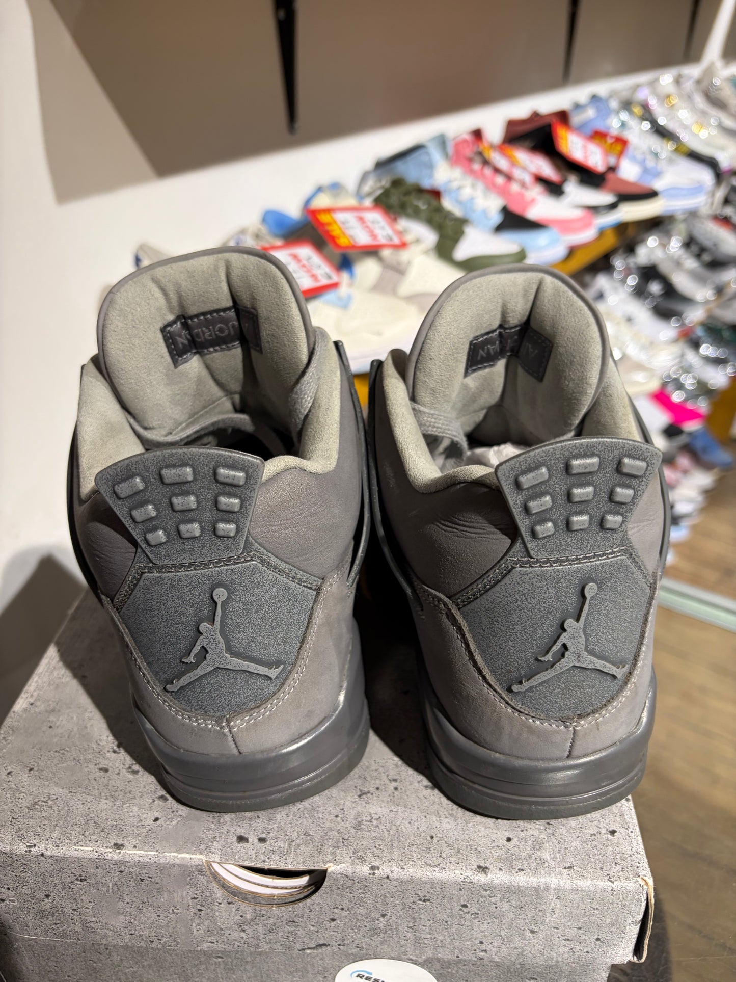 Air Jordan 4 Wet Cement UK 7.5