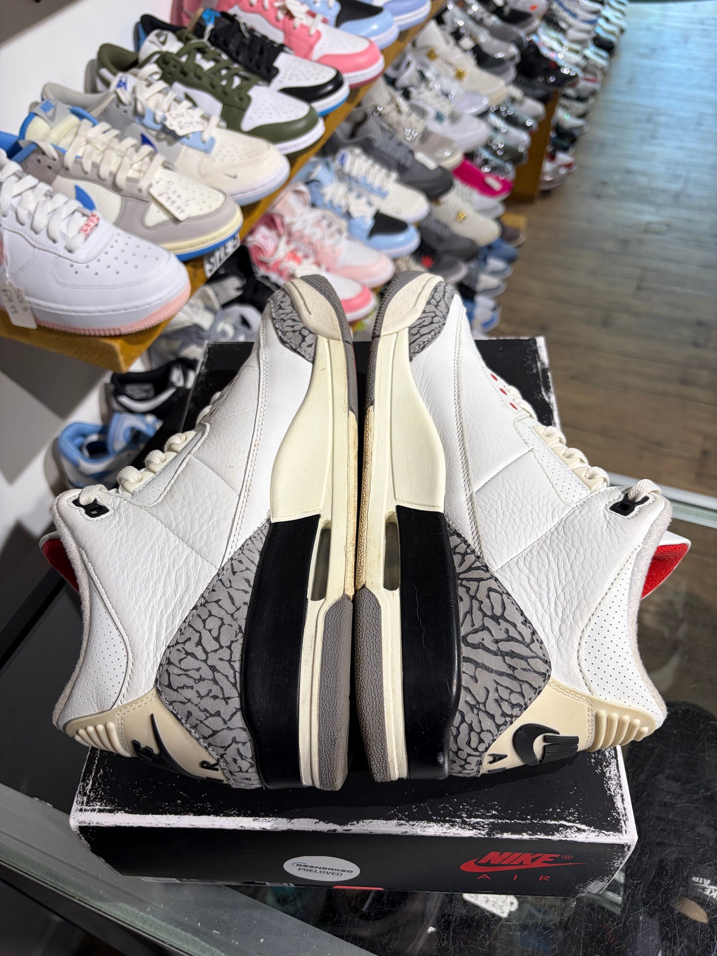 Air Jordan 3 White Cement Reimagined UK 9.5