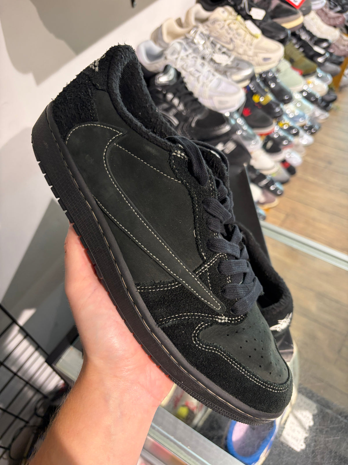 Travis Scott Black Phantom UK 12 #222