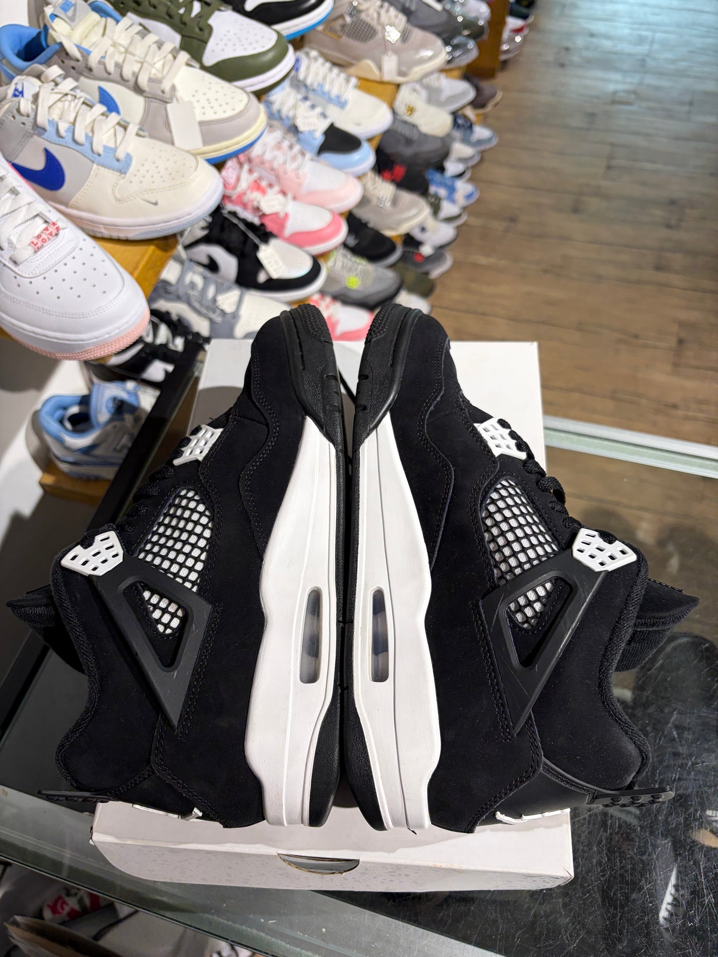 Nike Air Jordan 4 White Thunder UK 7.5