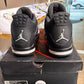 Jordan 4 Black Canvas UK 10.5
