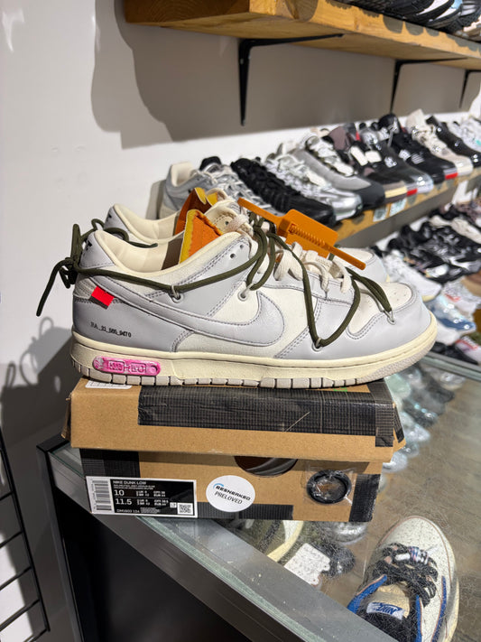 Nike OW Lot Dunk Lot 22 UK 9 #348