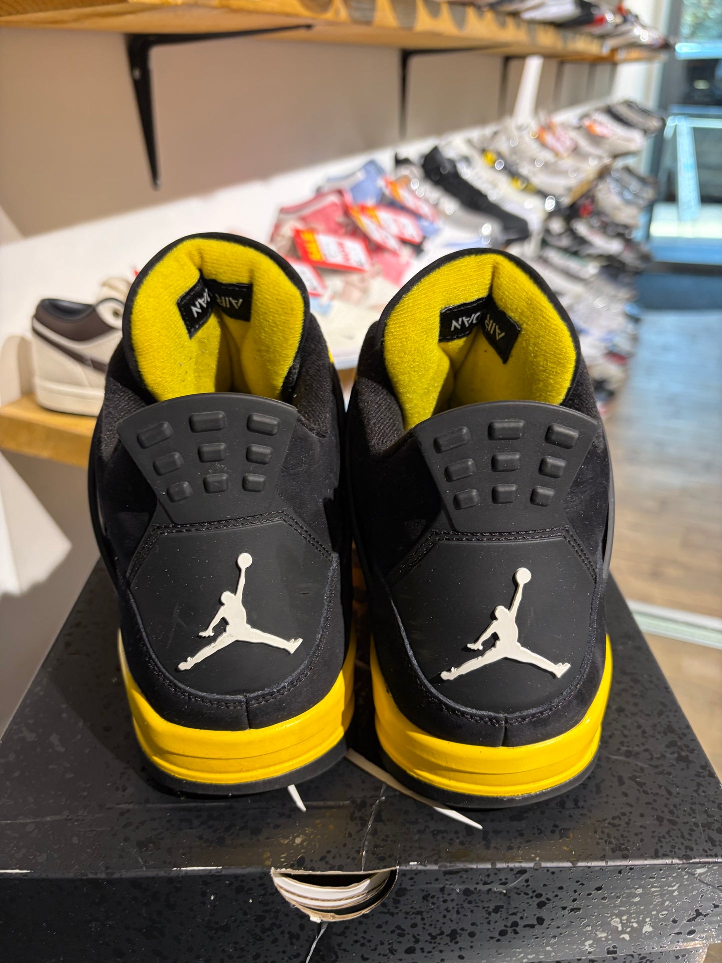 Air Jordan 4 Yellow Thunder UK 10.5
