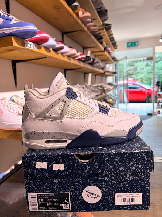 Air Jordan 4 Midnight Navy UK 8.5