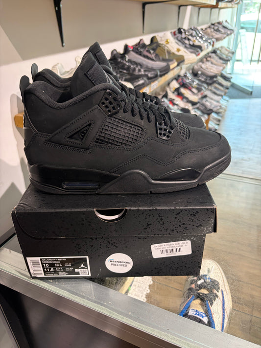 Jordan 4 Black Cat UK 9