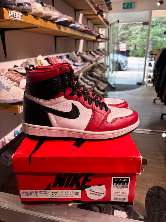 Nike Air Jordan 1 High Snakeskin (W) UK 8
