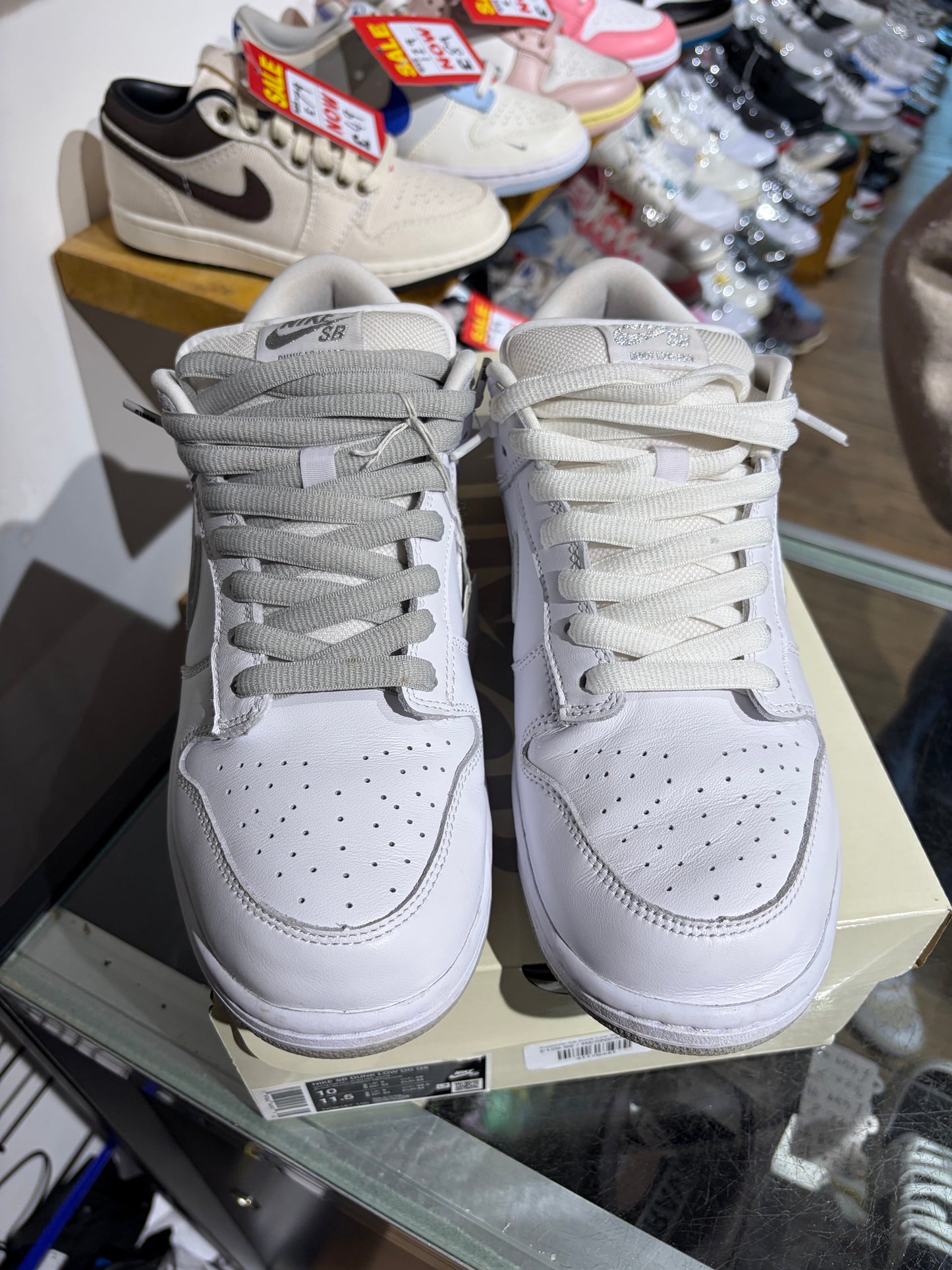 Supreme SB Dunk Low White 94 UK 9