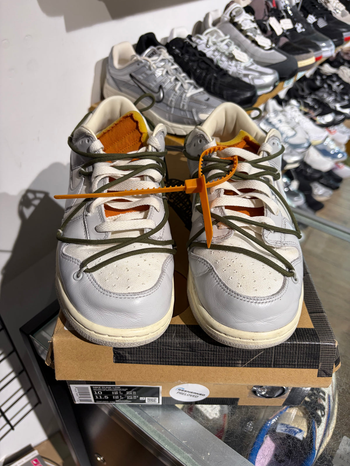 Nike OW Lot Dunk Lot 22 UK 9 #348