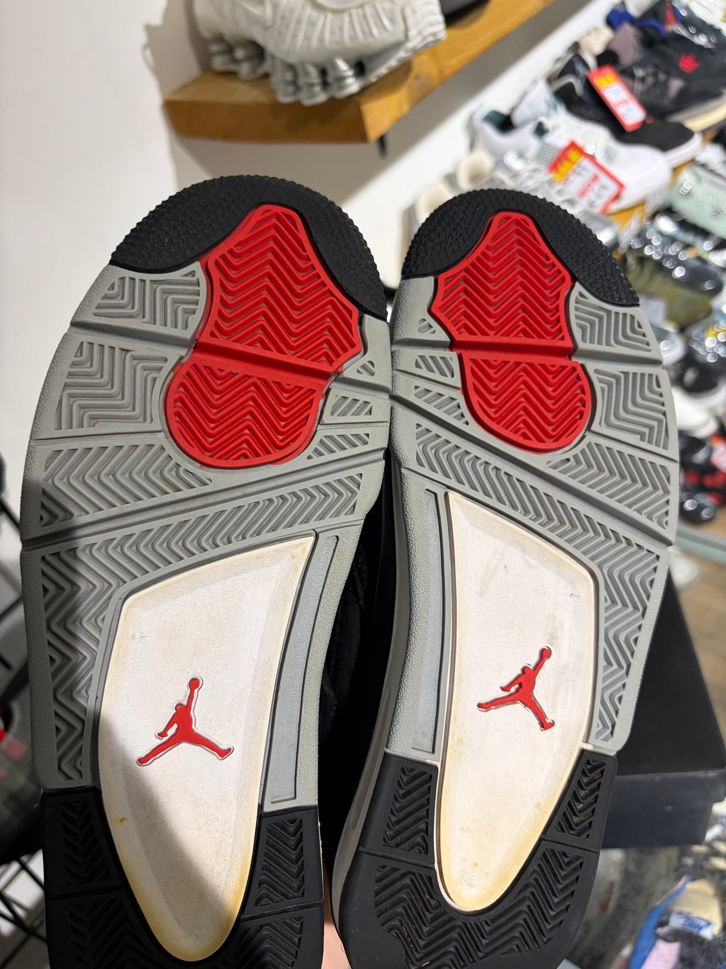 Jordan 4 Black Canvas UK 7 #224